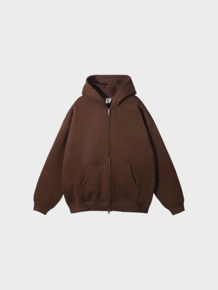 Neutral | Zip-up Hoodie