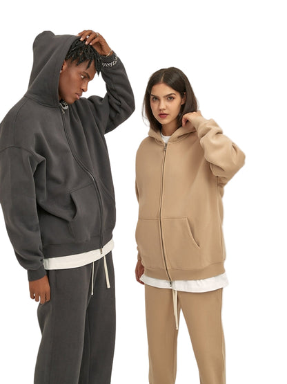Neutral | Zip-up Hoodie