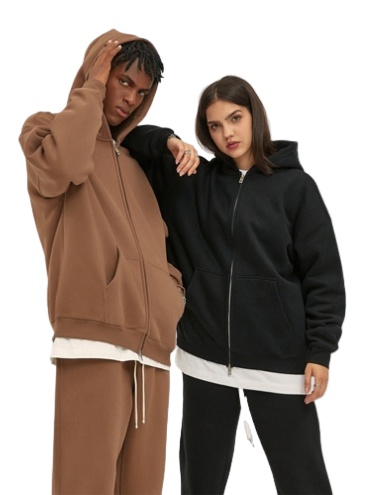 Neutral | Zip-up Hoodie