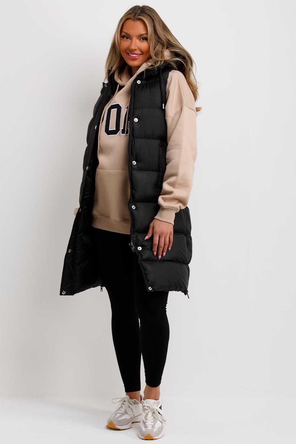 Shadow | Padded Long Gilet