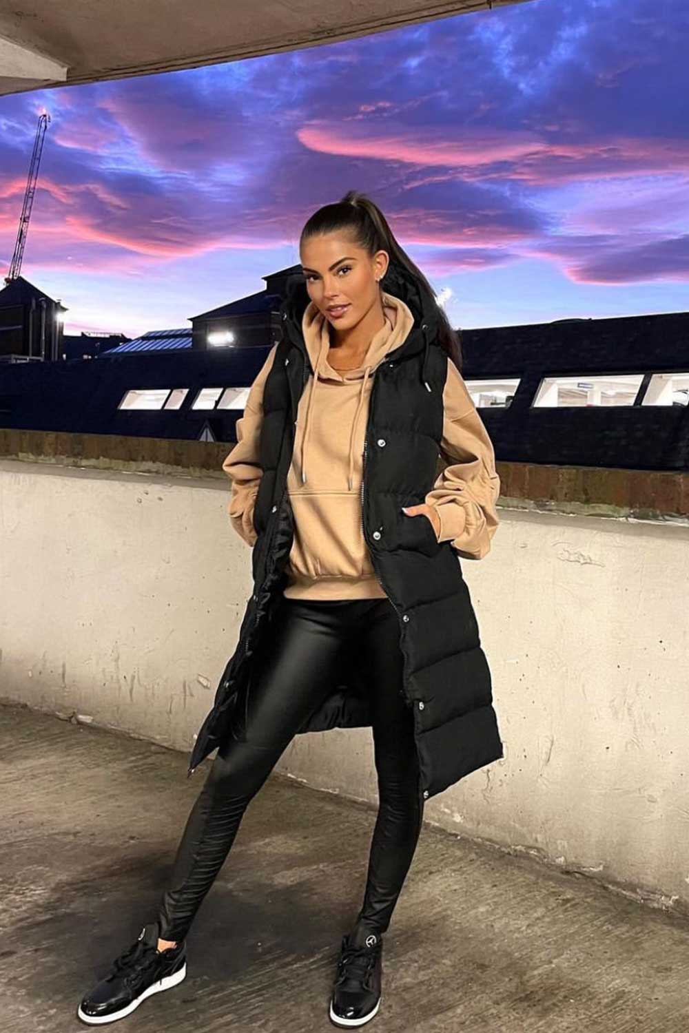 Shadow | Padded Long Gilet