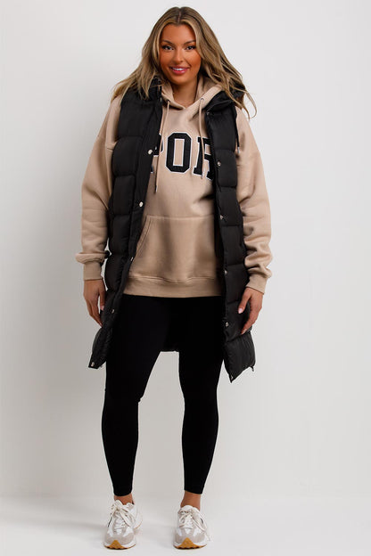 Shadow | Padded Long Gilet